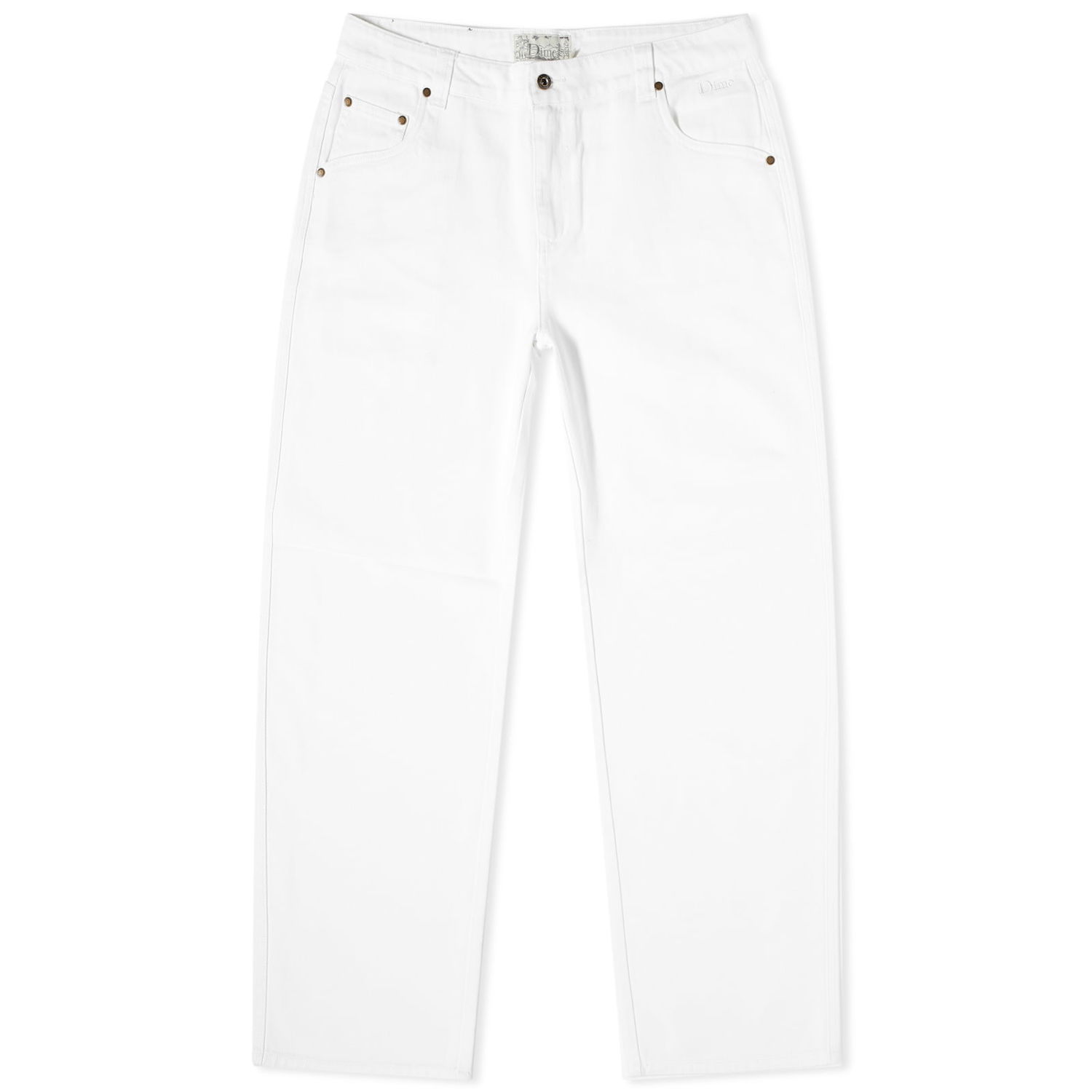 Džínsy Dime Relaxed Denim Pants Biela | DIME23D1F34-WHT, 0