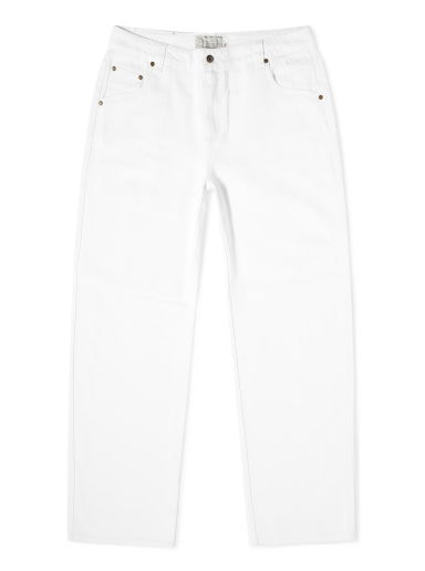 Džínsy Dime Relaxed Denim Pants Biela | DIME23D1F34-WHT