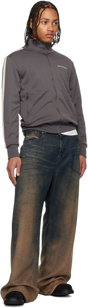 Bunda Palm Angels Classic Logo Track Jacket Šedá | PMBD058F25FAB0030703, 3