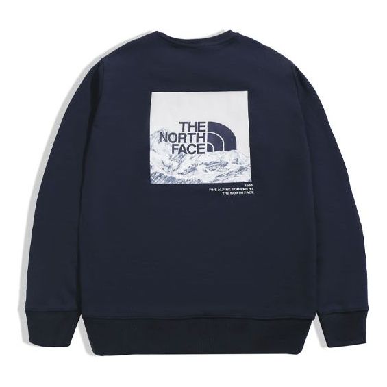 Sveter The North Face Crew Logo Sweatshirt Modrá | NF0A5K1D-RG1, 0