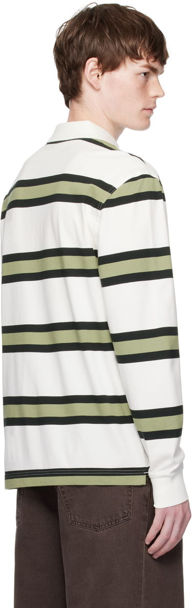 Polo tričko Fred Perry Fred Perry Striped Jersey Polo Biela | M9849, 2