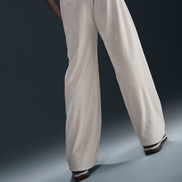 Tepláky Nike Nike Sportswear Chill Knit Mid-Rise Velvet Pants Béžová | HJ0922-104, 4