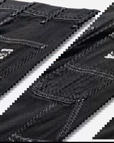 Džínsy Carhartt WIP Single Knee Stone Washed Pants Čierna | I034864 8906, 4