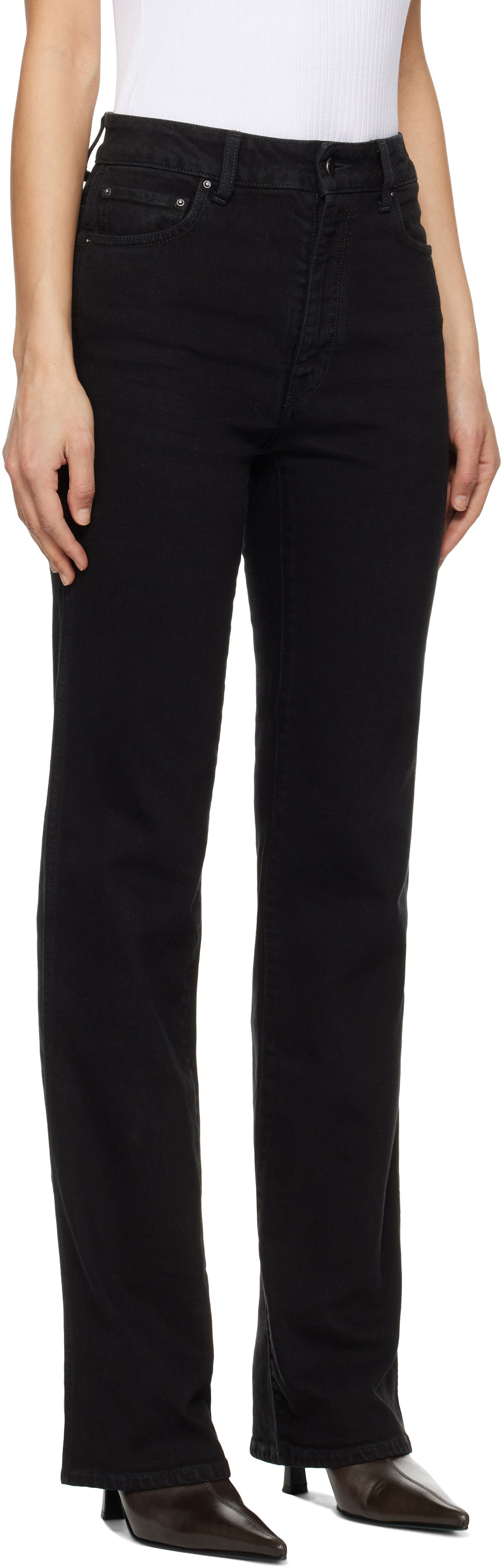 Džínsy AMIRI AMIRI MA Quad Patch Slim Jeans Čierna | AWDNSM1002, 1