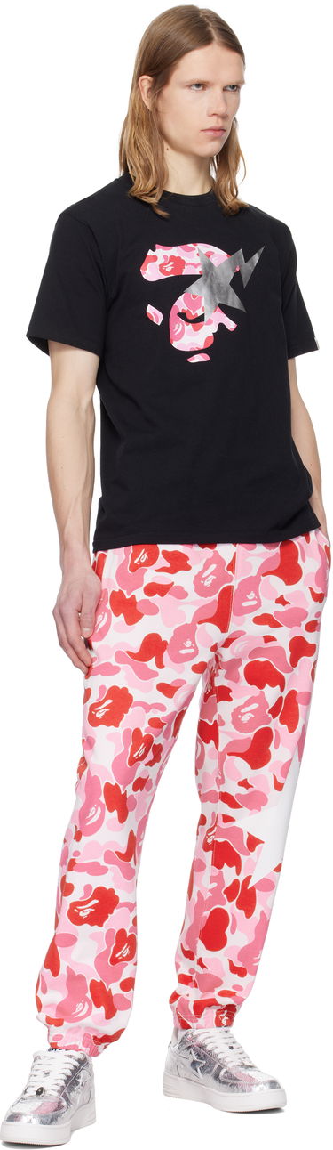 Tepláky BAPE ABC Camo Sweatpants Ružová | 001PTK801007M, 3