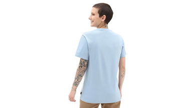 Tričko Vans Left Chest Logo Tee Modrá | VN0A7RSRBD2, 4