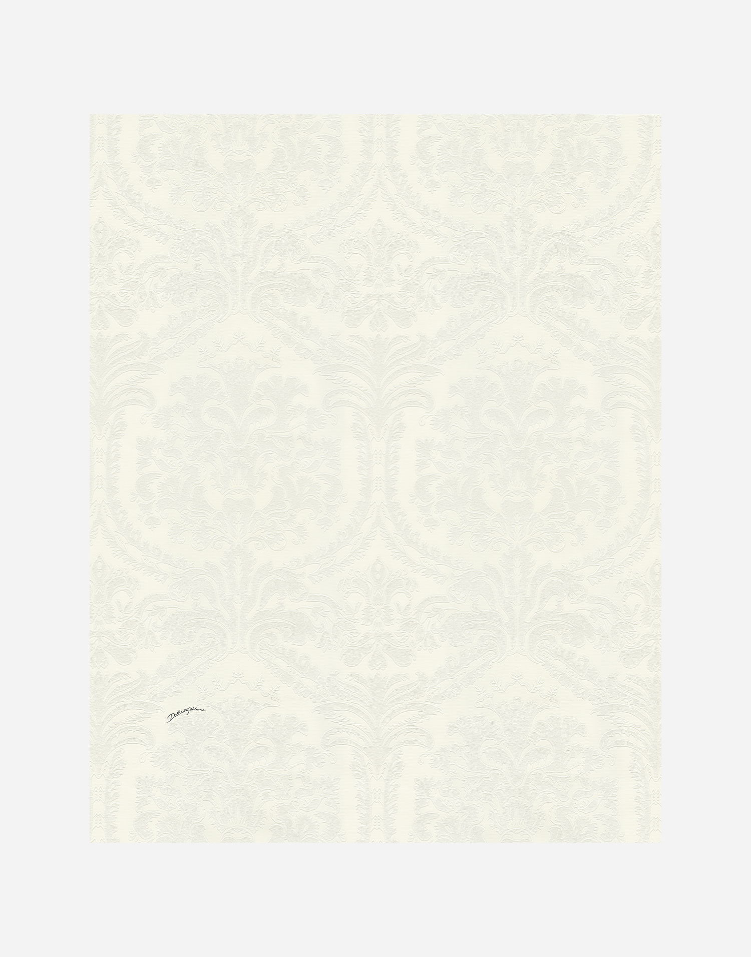 Home decor Dolce & Gabbana Floral Damask Wallpaper Biela | TCW007TCAIBU0011, 0