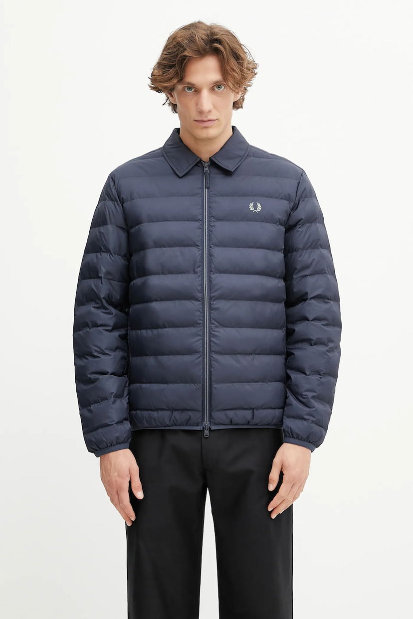Prešívaná bunda Fred Perry Fred Perry J1301 Puffer Jacket Navy | J1301