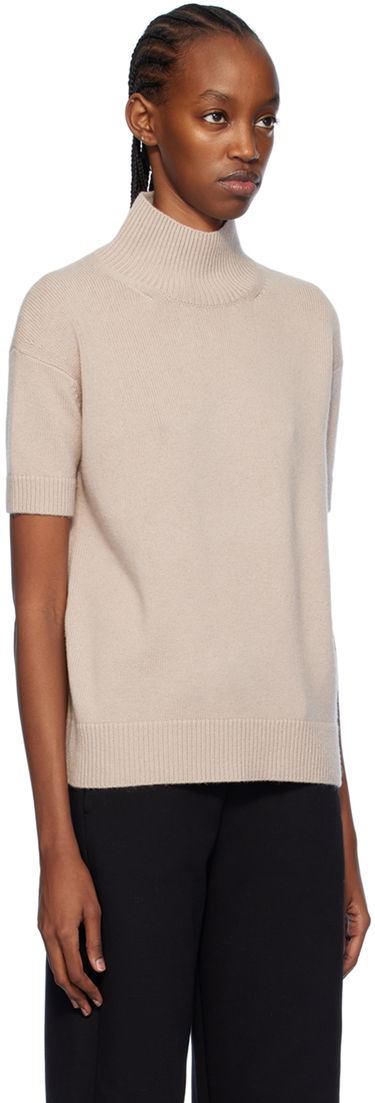 Sveter Max Mara Max Mara Paola Turtleneck Top Béžová | 2419361131600, 1