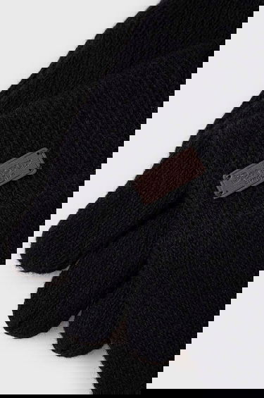 Rukavice Barbour Carlton Knit Gloves Čierna | MGL0065, 2