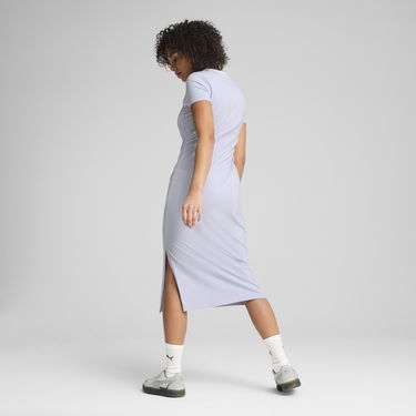 Šaty Puma WARDROBE ESS Midi Cutout Dress Modrá | 629769_47, 1