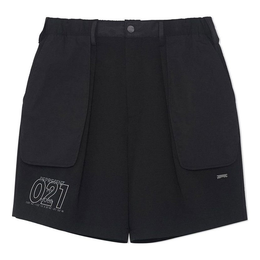 Šortky Li-Ning Graphic Print City Limited Shorts Čierna | AKSSA77-3