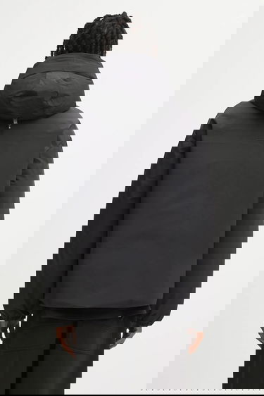 Prešívaná bunda HELIOT EMIL Winter Hooded Down Puffer Jacket AW25 Čierna | AW25.M.02.093.BLK01.CO, 2