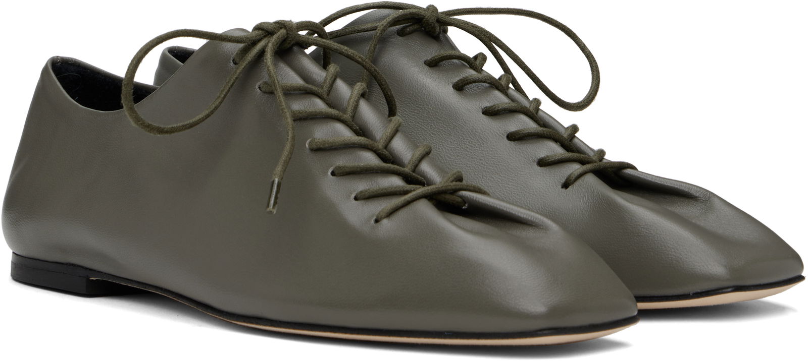 Aeyde Isla Nappa Leather Derbys