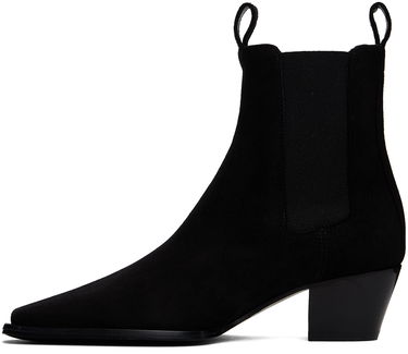 Tenisky a topánky TOTEME The City Suede Chelsea Boots Čierna | 234-WLGSE074-LE0012, 2