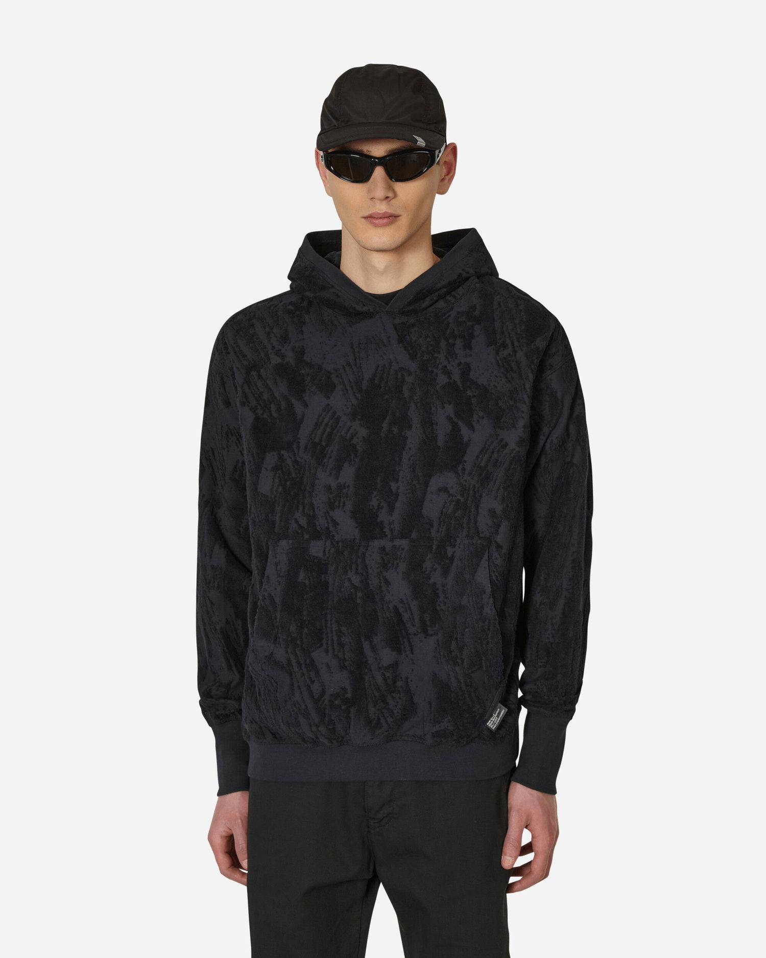 Mikina AFFXWRKS Purge Oversized Čierna | SS23HO03 BLACK, 1