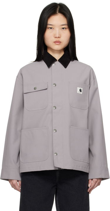 Bunda Carhartt WIP Carhartt WIP Clapton Chore Jacket Fialová | I034425 2NZXX, 0