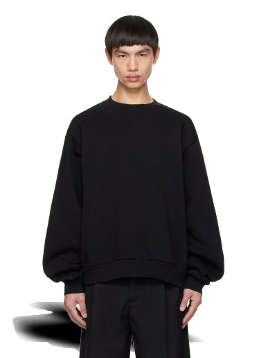 Mikina Acne Studios Crewneck Sweatshirt Čierna | CI0126-