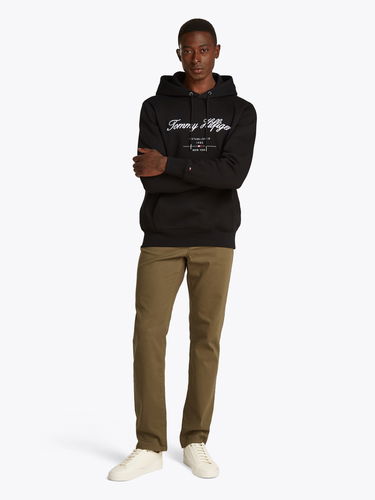 Mikina Tommy Hilfiger Tommy Hilfiger Script Logo Hoodie Čierna | MW0MW33631BDS, 1
