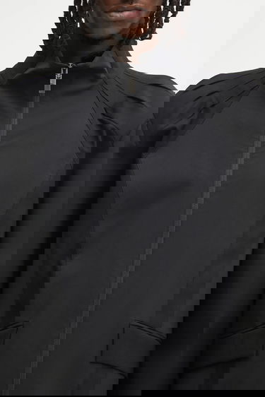 Bunda ADER ERROR Structured High-Neck Cropped Jacket Čierna | BO01FWJK0402BK, 3