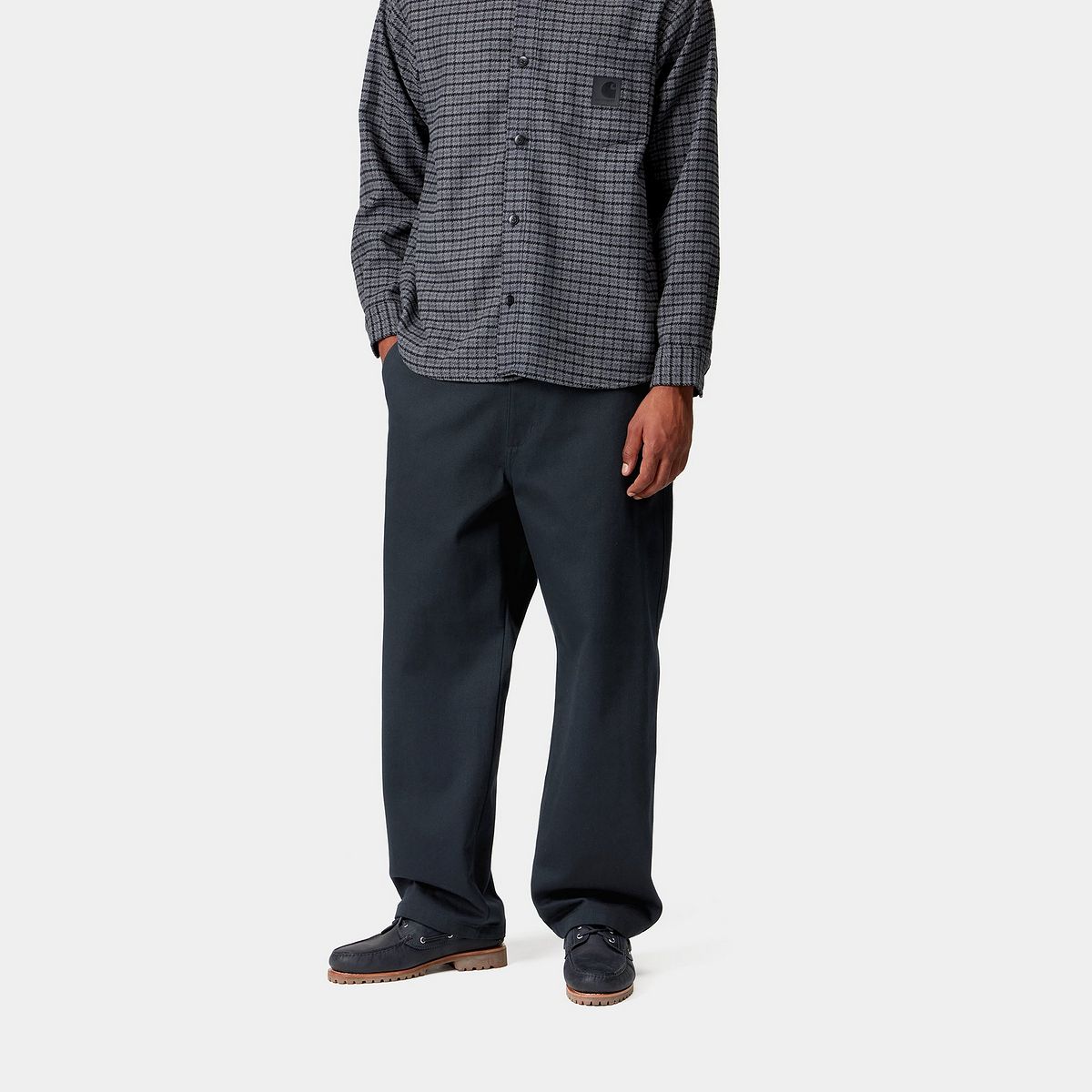 Nohavice Carhartt WIP Carhartt WIP Module Pants Navy | I035653_38, 0