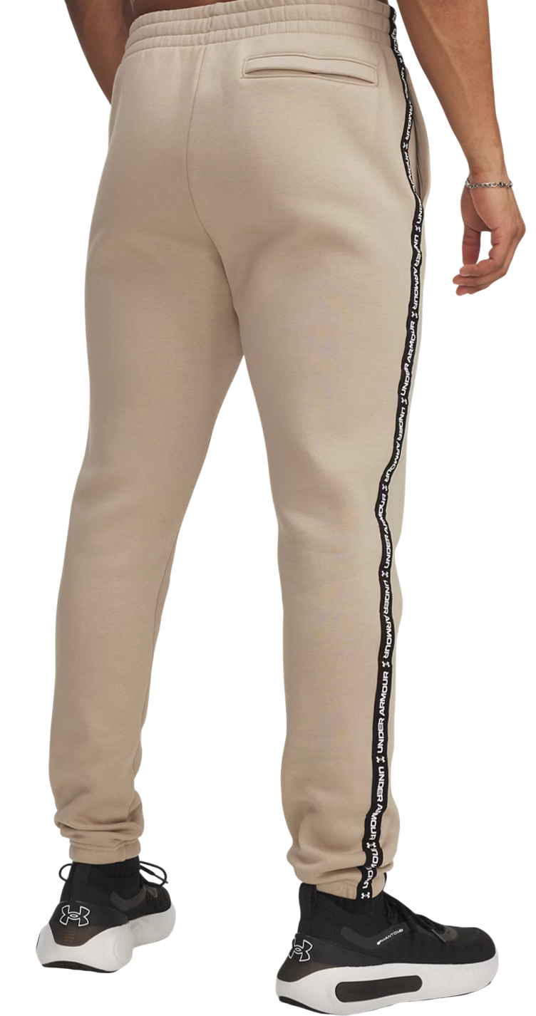 Tepláky Under Armour Icon Fleece Joggers with Side Taping Béžová | 1389358-299, 1