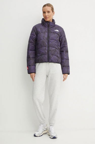 Prešívaná bunda The North Face TNF Jacket 2000 Purple Print Winter Puffer Jacket Fialová | NF0A7URF3VI1, 1