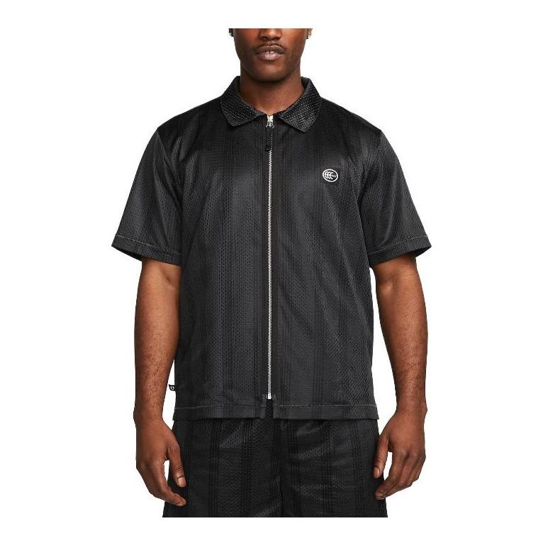 Polo tričko Nike Kevin Durant Short-Sleeve Basketball Top Čierna | DX0343-070, 0