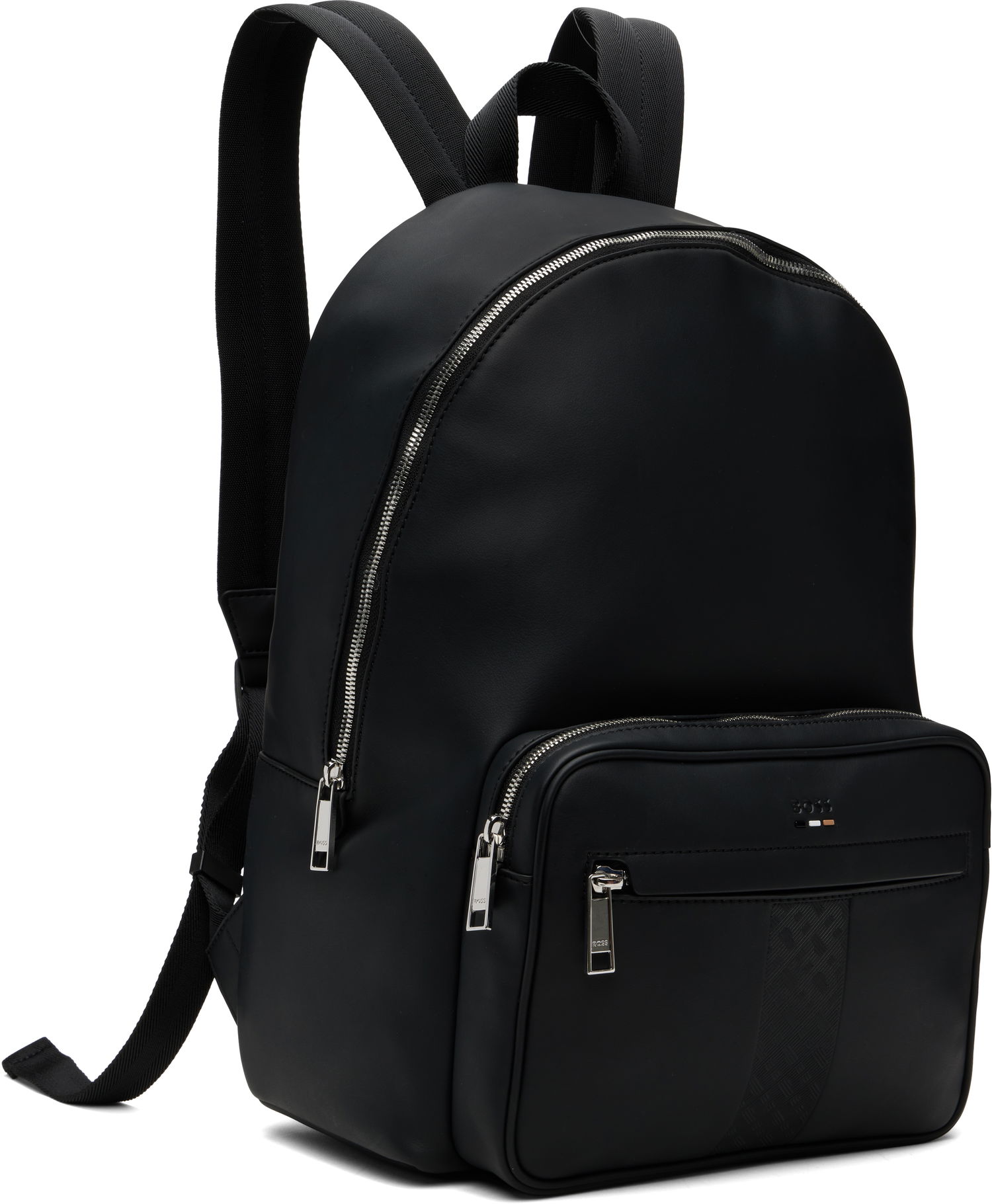 Batoh BOSS BOSS Structured Signature Trims Backpack Čierna | 50552610, 1