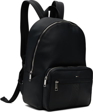 Batoh BOSS BOSS Structured Signature Trims Backpack Čierna | 50552610, 1