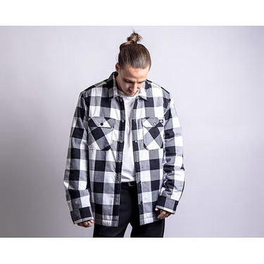Košeľa Dickies Lined Sacramento BLK velikost M Biela | DK0A4XGRBLK1, 1