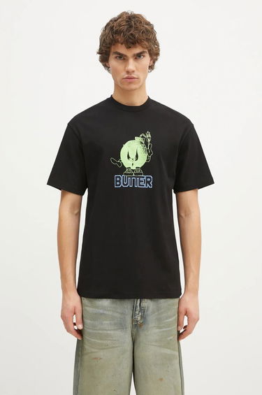 Tričko Butter Goods Black Graphic T-Shirt Čierna | BG243100, 0