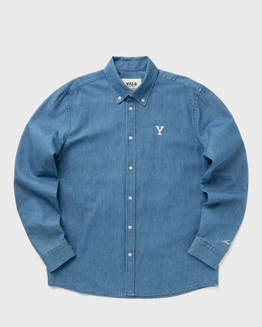 Košeľa Les Deux Yale Y Denim Shirt Longsleeves Modrá | COL410142-414414, 0