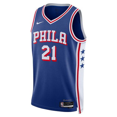 Dres Nike Dri-FIT NBA Philadelphia Sixers Icon Edition Swingman Jersey Navy | DX8620-401, 1