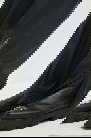 Nohavice Rains High Waist Drawstring Pants Navy | 18560.NAVY, 4