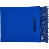 Doplnky Burberry Logo Jacquard Cashmere Scarf Navy | 8078785-B7320, 2