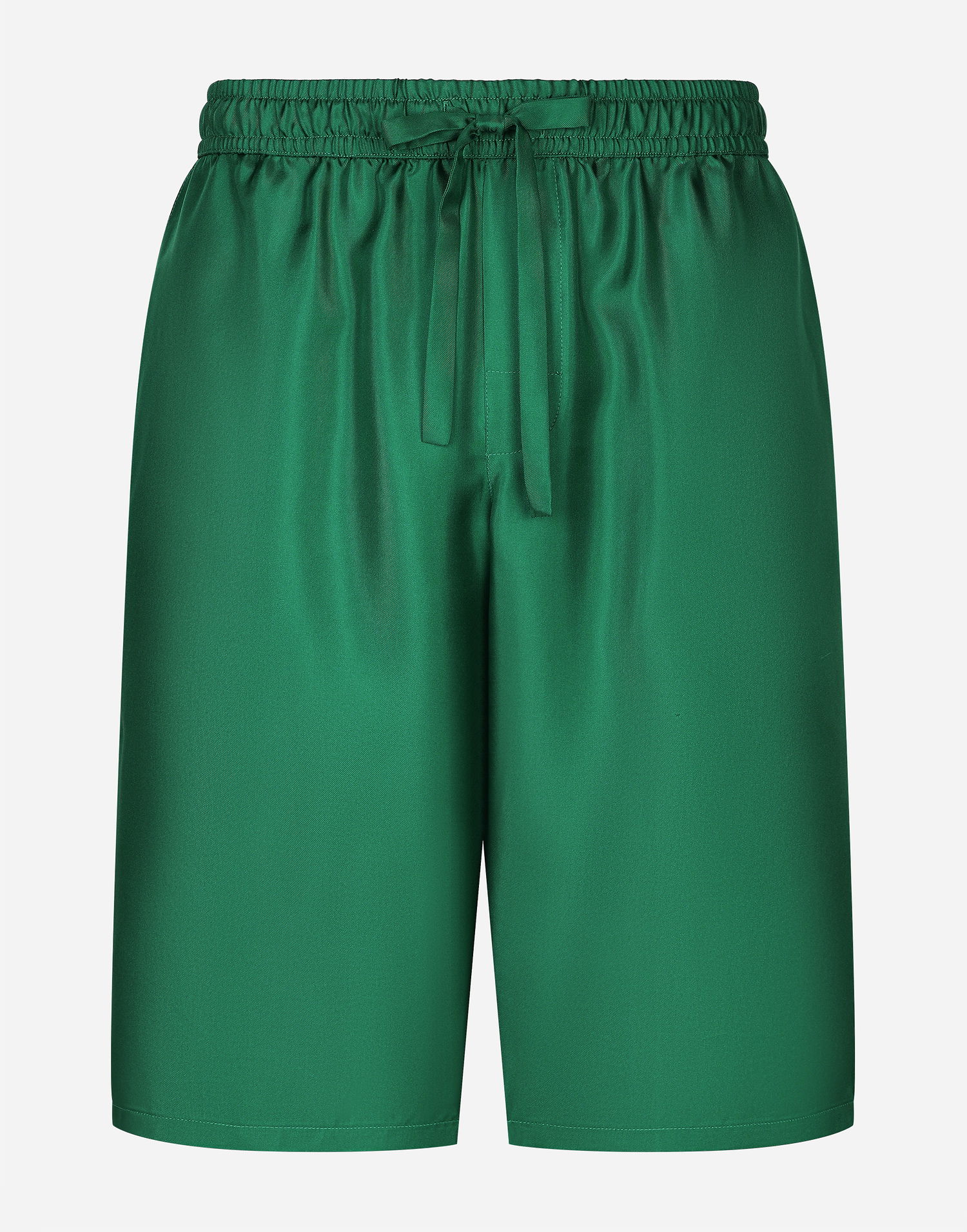 Šortky Dolce & Gabbana Embroidered Silk Jogging Shorts Zelené | GV5MAZFU1S4V0340, 0