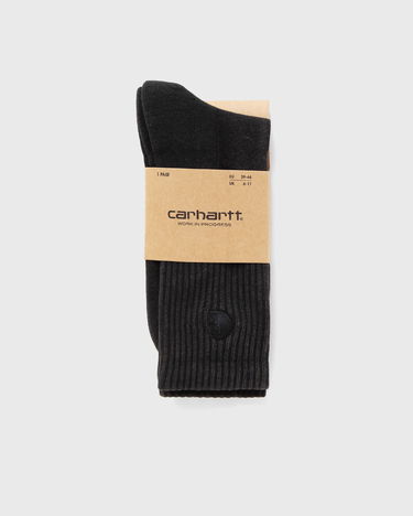 Ponožky Carhartt WIP Hudson Ribbed Crew Socks Čierna | I035135-89.5F, 0