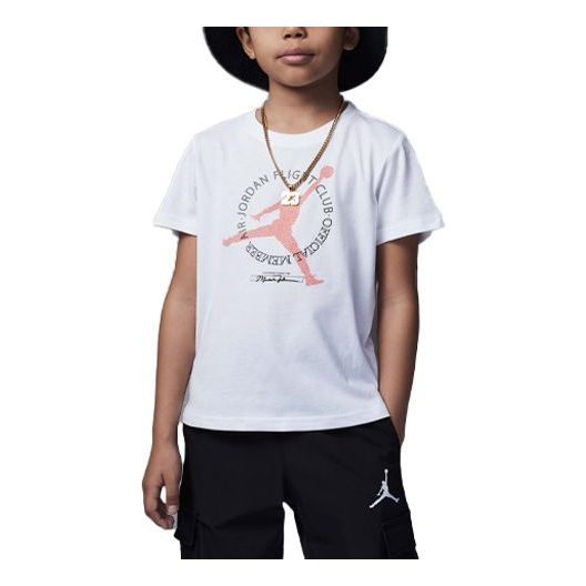 Tričko Jordan Air Jordan Flight T-Shirt and Shorts Biela | FQ1040-100