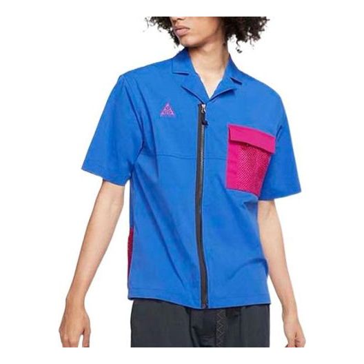 Košeľa Nike ACG Zip Shirt Modrá | CI0415-405