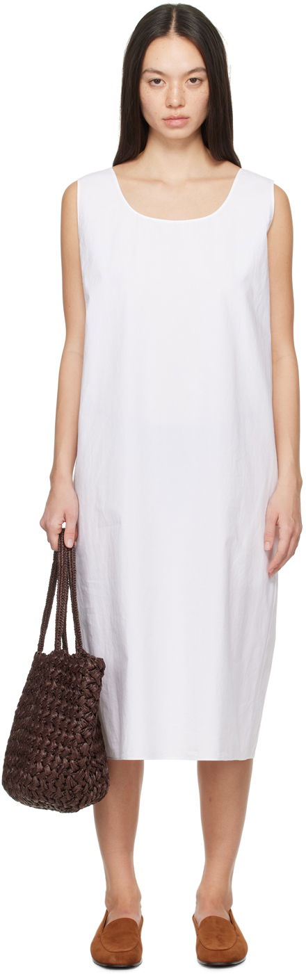 Šaty The Row Janah Midi Dress Biela | 7885-W2517, 0