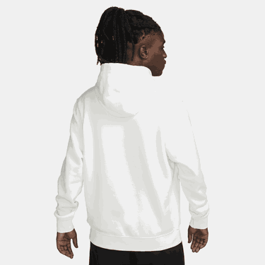 Mikina Nike Sportswear Club Fleece Biela | BV2654-134, 4