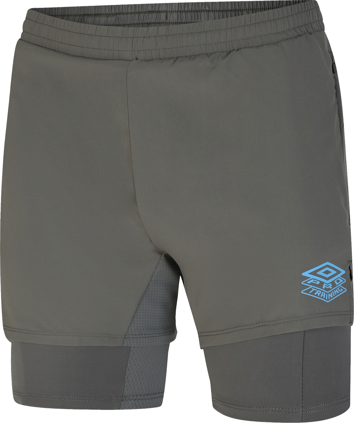 Šortky Umbro Pro Training Elite Hybrid Lined Shorts Šedá | 66100u-2ed, 1