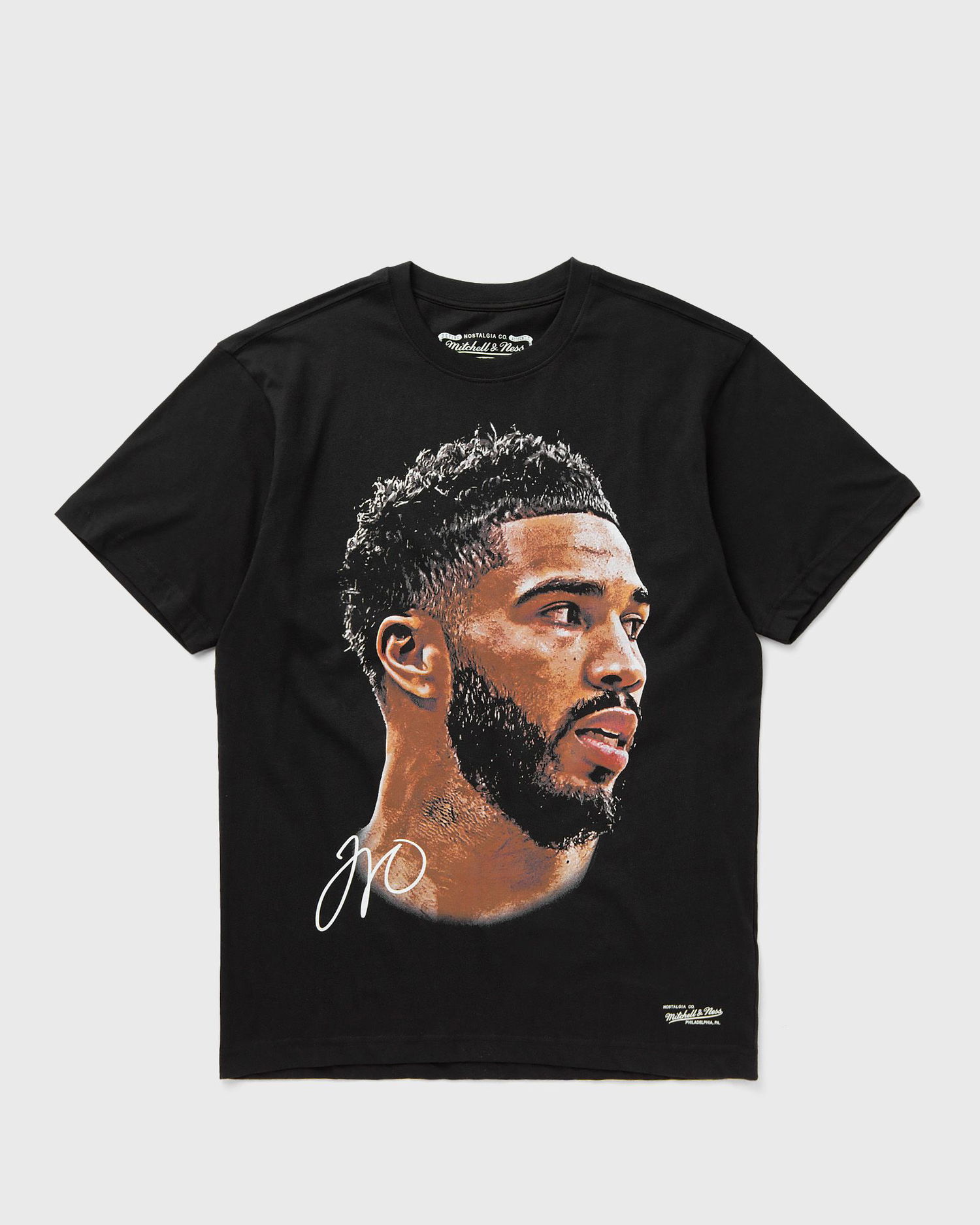 Tričko Mitchell & Ness Mitchell & Ness NBA Players Association Jayson Tatum Big Face T-Shirt Čierna | SS15095-NBPBLCK, 1