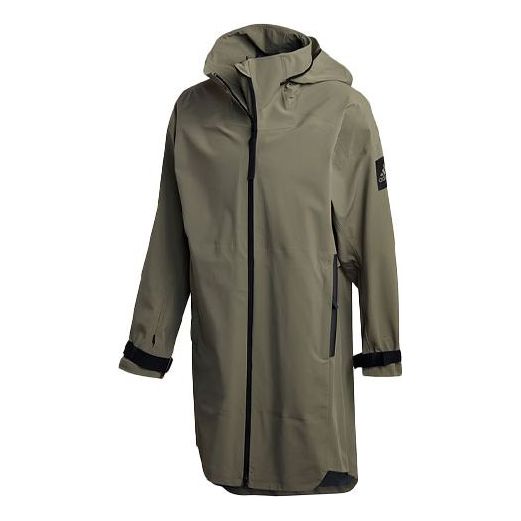 Pláštenka adidas Originals Windproof Hooded Parka Zelené | GD9427, 0