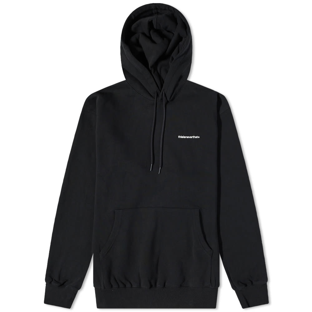 Mikina thisisneverthat T-Logo Popover Hoody Čierna | TN223TSWHO16-BK, 0