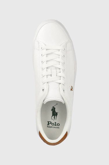Tenisky a topánky Polo by Ralph Lauren Longwood Leather Trainers Biela | 816877702001, 3
