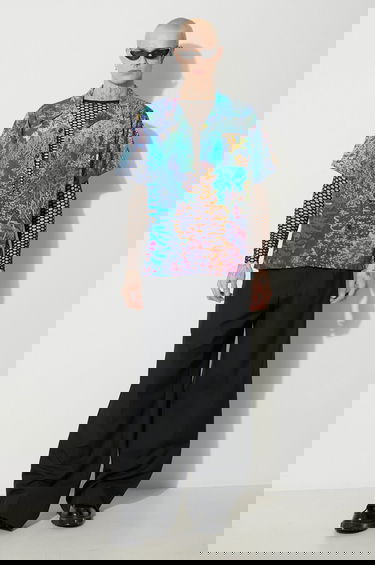 Košeľa BILLIONAIRE BOYS CLUB Willderness Relaxed Printed Camp Collar Shirt Rôznofarebný | B23425, 1