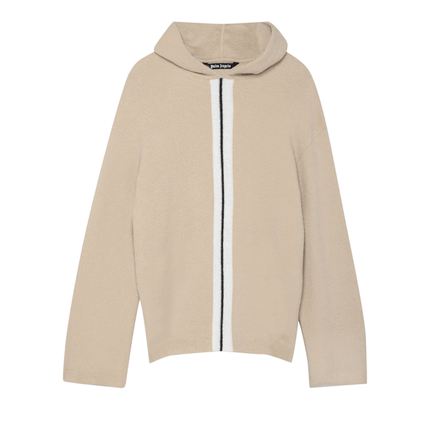 Mikina Palm Angels Fleecy Knit Hoodie Béžová | PMHA038F21KNI0010301, 0