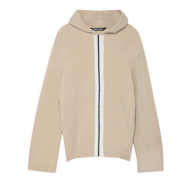 Mikina Palm Angels Fleecy Knit Hoodie Béžová | PMHA038F21KNI0010301, 0